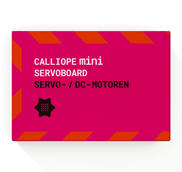 Calliope mini Servoboard Box