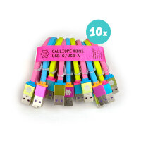 Calliope mini v3 Kabel USB-C - USB-A (10-er Paket)