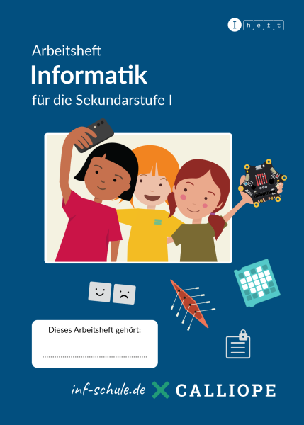 50734 - RLP Pflichtfach Informatik - Set: Arbeitsheft und Calliope mini