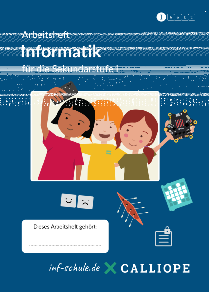 70261 - RLP Pflichtfach Informatik - Set: Arbeitsheft und Calliope mini